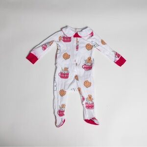 *read* Sal and Pimenta Milk and Cookies Footie Pajamas
